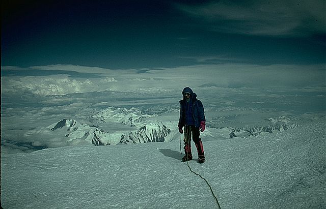 John on summit of Denali